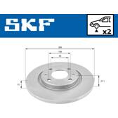 Jeu de 2 disques de frein SKF - VKBD 80033 S2