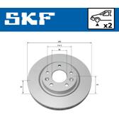 Jeu de 2 disques de frein SKF - VKBD 80047 V2