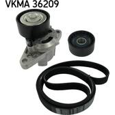 Flerspårsremssats SKF - VKMA 36209