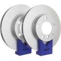 Brake disc set (2) SKF - VKBD 80276 V2