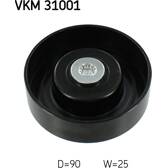 Galet enrouleur (courroie d'accessoire) SKF - VKM 31001