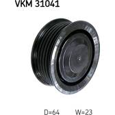 Galet enrouleur (courroie d'accessoire) SKF - VKM 31041