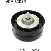 Galet enrouleur (courroie d'accessoire) SKF - VKM 31062
