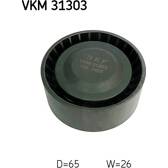 Galet enrouleur (courroie d'accessoire) SKF - VKM 31303