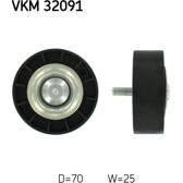 Galet enrouleur (courroie d'accessoire) SKF - VKM 32091