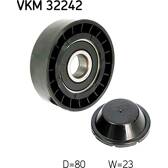 Galet enrouleur (courroie d'accessoire) SKF - VKM 32242