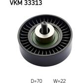 Galet enrouleur (courroie d'accessoire) SKF - VKM 33313