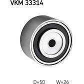 Galet enrouleur (courroie d'accessoire) SKF - VKM 33314
