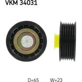 Galet enrouleur (courroie d'accessoire) SKF - VKM 34031
