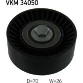 Galet enrouleur (courroie d'accessoire) SKF - VKM 34050