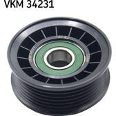 Galet enrouleur (courroie d'accessoire) SKF - VKM 34231