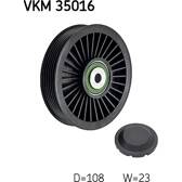 Galet enrouleur (courroie d'accessoire) SKF - VKM 35016