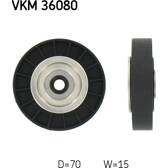 Galet enrouleur (courroie d'accessoire) SKF - VKM 36080