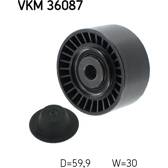 Galet enrouleur (courroie d'accessoire) SKF - VKM 36087