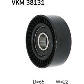 Galet enrouleur (courroie d'accessoire) SKF - VKM 38131