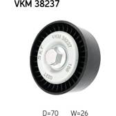 Galet enrouleur (courroie d'accessoire) SKF - VKM 38237