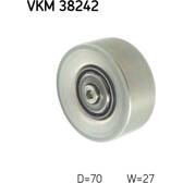 Galet enrouleur (courroie d'accessoire) SKF - VKM 38242