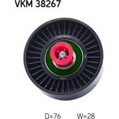Galet enrouleur (courroie d'accessoire) SKF - VKM 38267