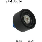Galet enrouleur (courroie d'accessoire) SKF - VKM 38336
