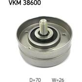 Galet enrouleur (courroie d'accessoire) SKF - VKM 38600