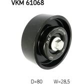 Galet enrouleur (courroie d'accessoire) SKF - VKM 61068