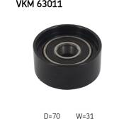 Galet enrouleur (courroie d'accessoire) SKF - VKM 63011