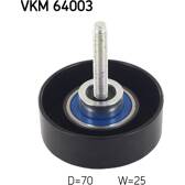 Galet enrouleur (courroie d'accessoire) SKF - VKM 64003