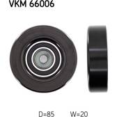 Galet enrouleur (courroie d'accessoire) SKF - VKM 66006
