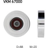 Galet enrouleur (courroie d'accessoire) SKF - VKM 67000