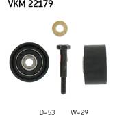 Galet enrouleur (courroie de distribution) SKF - VKM 22179