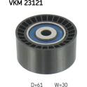 Galet enrouleur (courroie de distribution) SKF - VKM 23121