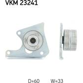 Galet enrouleur (courroie de distribution) SKF - VKM 23241