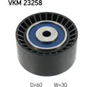 Galet enrouleur (courroie de distribution) SKF - VKM 23258