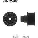 Galet enrouleur (courroie de distribution) SKF - VKM 25202