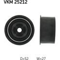 Galet enrouleur (courroie de distribution) SKF - VKM 25212