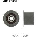 Galet enrouleur (courroie de distribution) SKF - VKM 28001