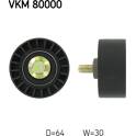 Galet enrouleur (courroie de distribution) SKF - VKM 80000