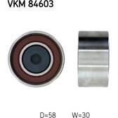Galet enrouleur (courroie de distribution) SKF - VKM 84603