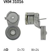 Galet tendeur (courroie d'accessoire) SKF - VKM 31016