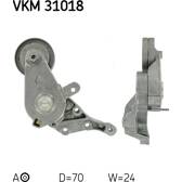 Galet tendeur (courroie d'accessoire) SKF - VKM 31018