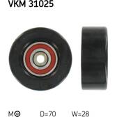 Galet tendeur (courroie d'accessoire) SKF - VKM 31025