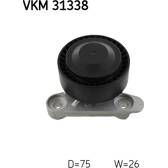 Galet tendeur (courroie d'accessoire) SKF - VKM 31338