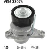 Galet tendeur (courroie d'accessoire) SKF - VKM 33074
