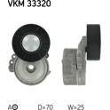 Galet tendeur (courroie d'accessoire) SKF - VKM 33320
