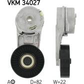Galet tendeur (courroie d'accessoire) SKF - VKM 34027