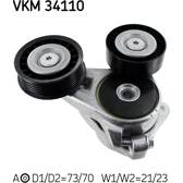 Galet tendeur (courroie d'accessoire) SKF - VKM 34110