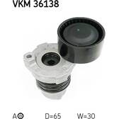 Galet tendeur (courroie d'accessoire) SKF - VKM 36138