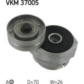 Galet tendeur (courroie d'accessoire) SKF - VKM 37005