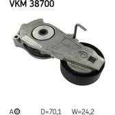 Galet tendeur (courroie d'accessoire) SKF - VKM 38700