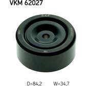 Galet tendeur (courroie d'accessoire) SKF - VKM 62027